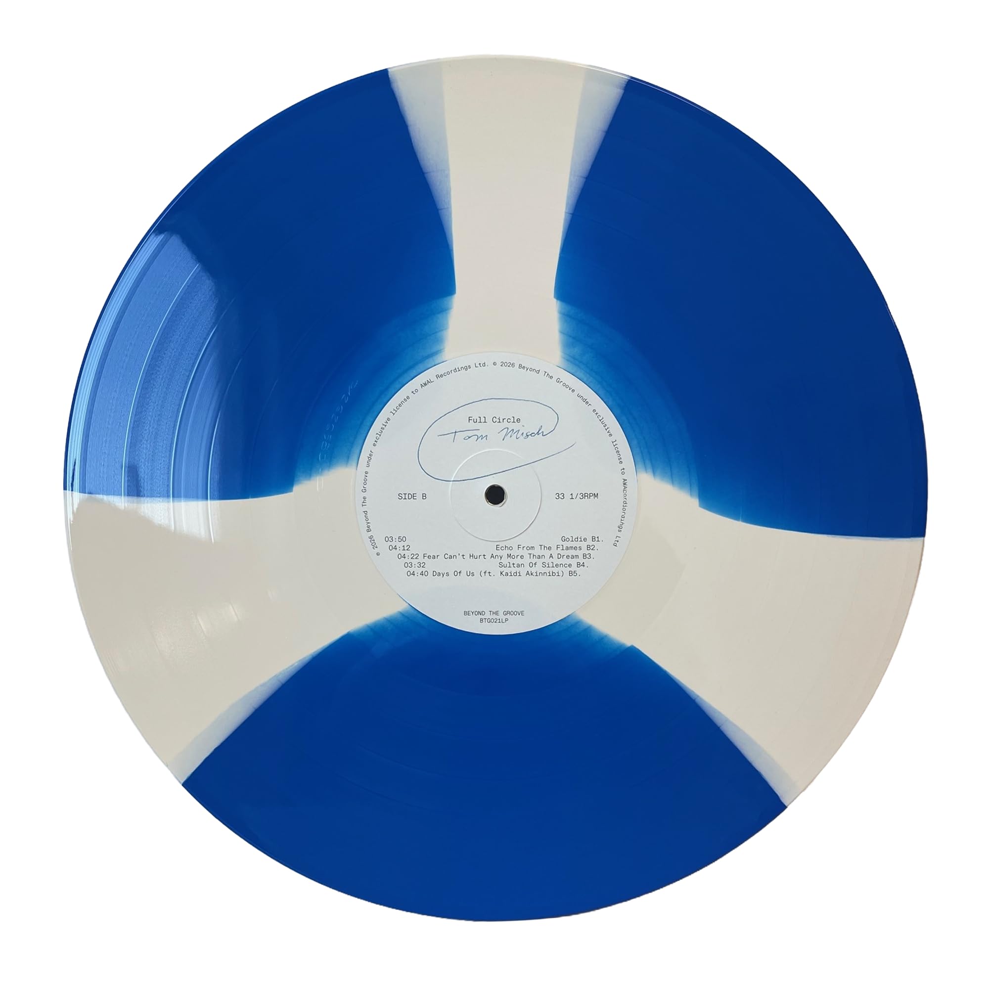 Tom Misch - Full Circle [Amazon Exclusive Sky Break Blue and White Vinyl] 2