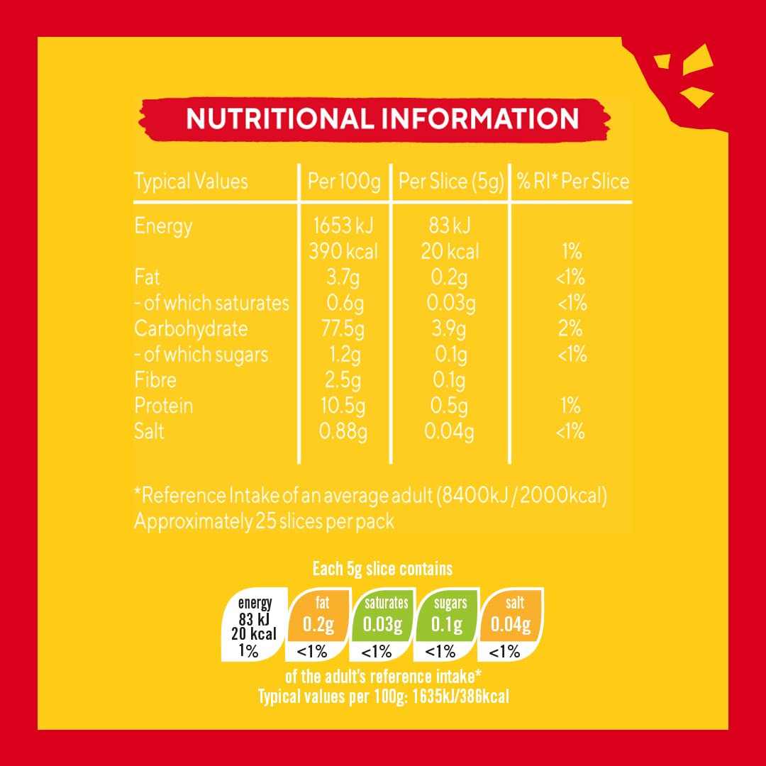 Rywita Original Crackerbread - Low Fat, High Fibre | 8 x 125g Packs 4