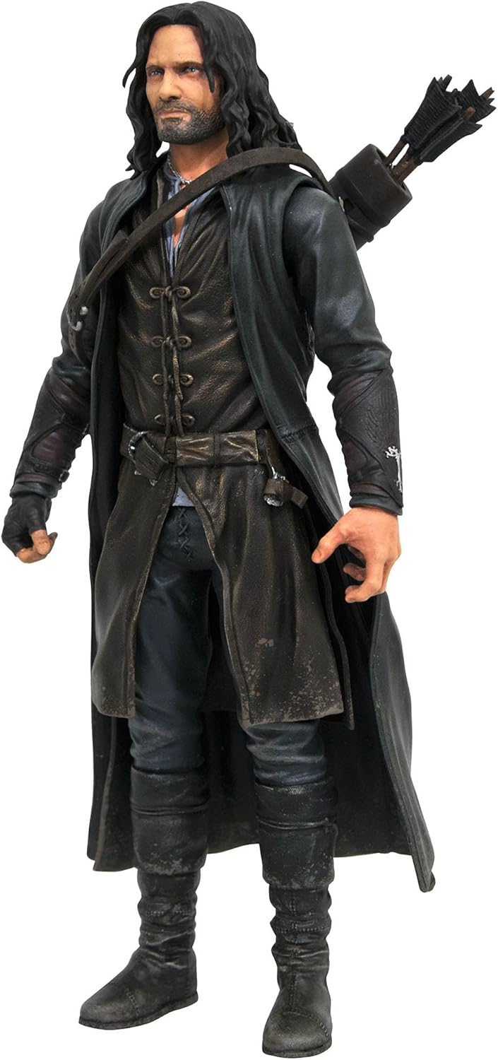 Diamond Aragorn Action Figure - Lord of the Rings Collectible, 12+ Years