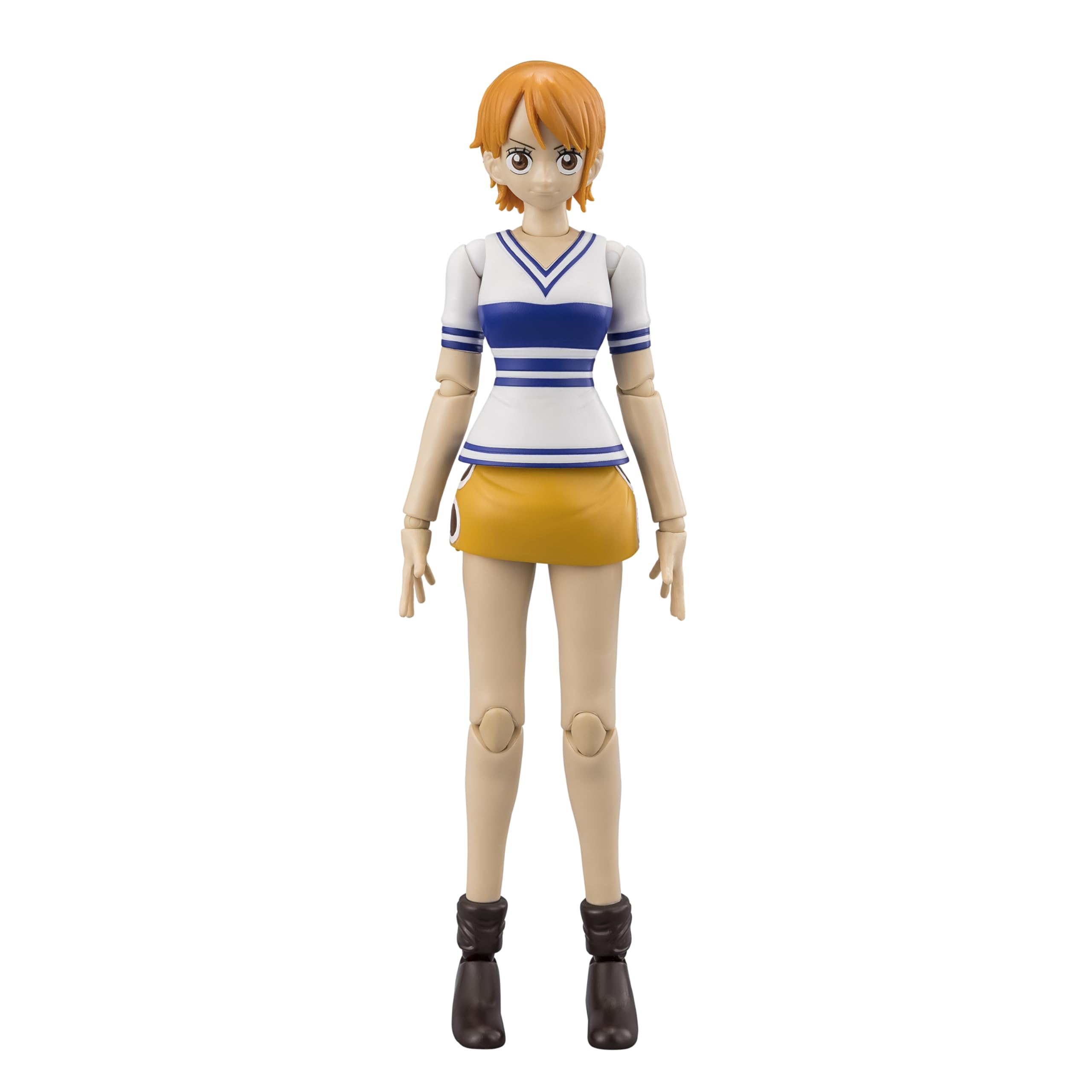 BANDAI Anime Heroes Nami Action Figure - 17cm, East Blue Appearance, Includes Accessories 9