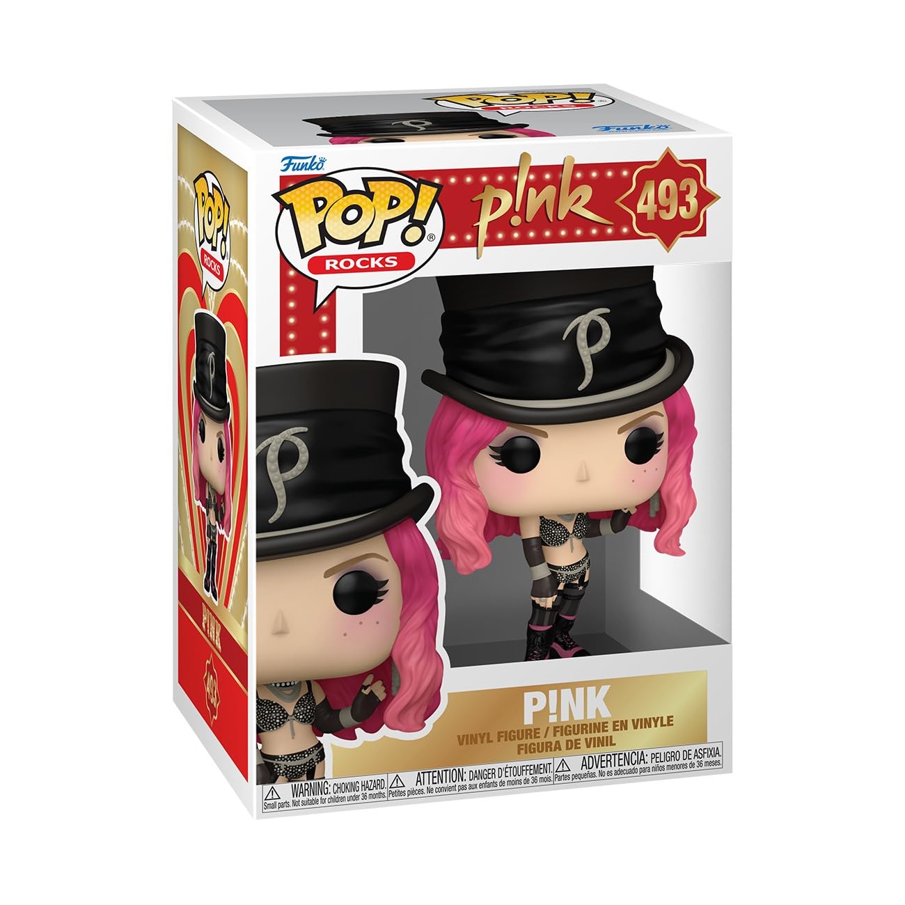 Funko POP! Rocks: P!NK - Lady Marmalade Stylized Vinyl Figure | Approx 3.75 Inches Tall 1