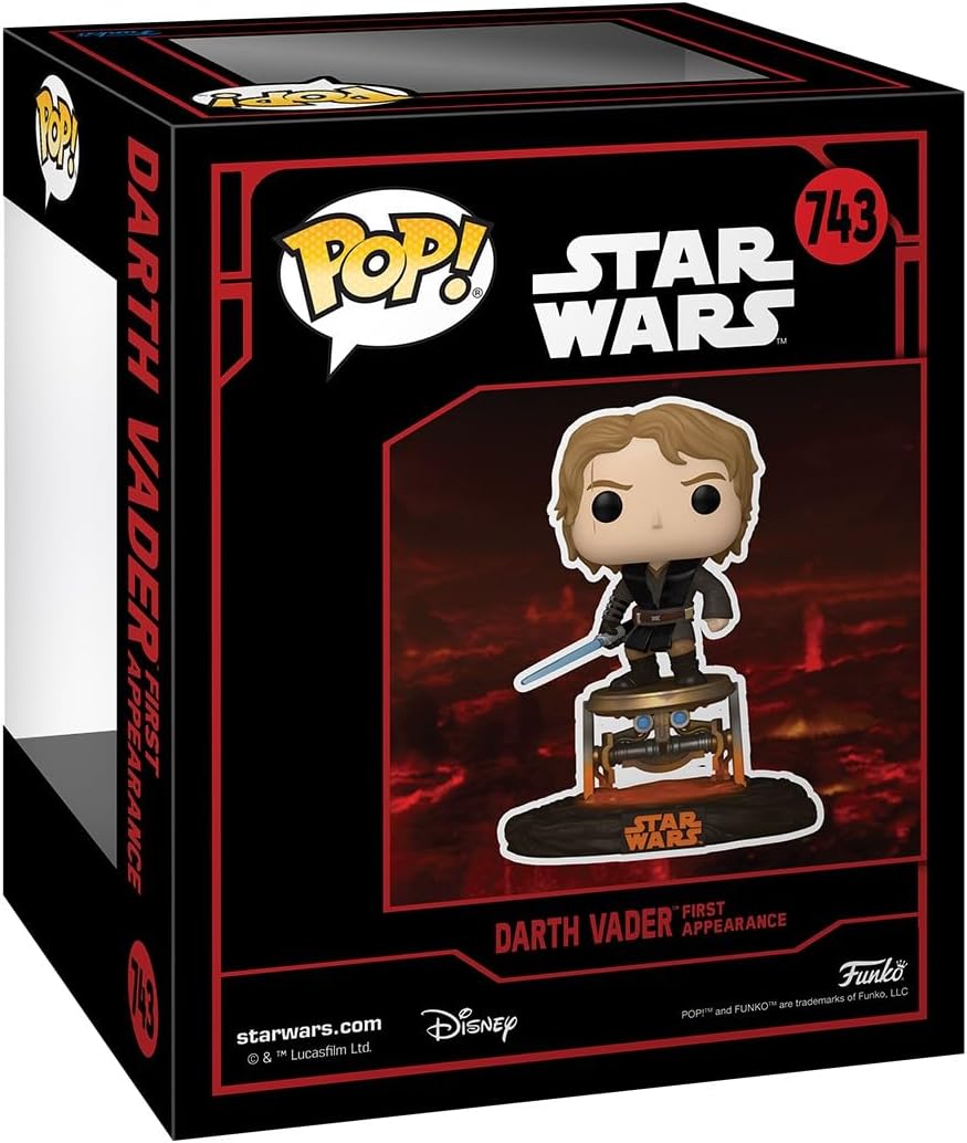 Funko Pop! Deluxe Star Wars - Anakin Skywalker to Darth Vader Vinyl Figure (80766)