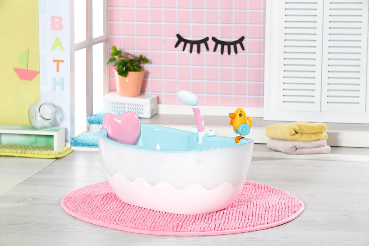 BABY Born Bathtub - Interactive Bath Toy with Light & Sound Effects 4