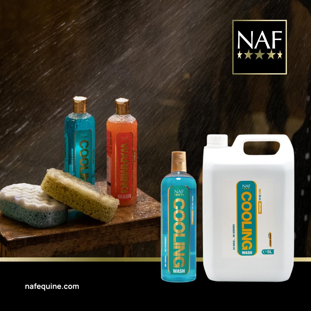 NAF Cooling Wash - Instant Cool Down, No-Rinse Formula, Peppermint & Spearmint Scent | 500ml 3