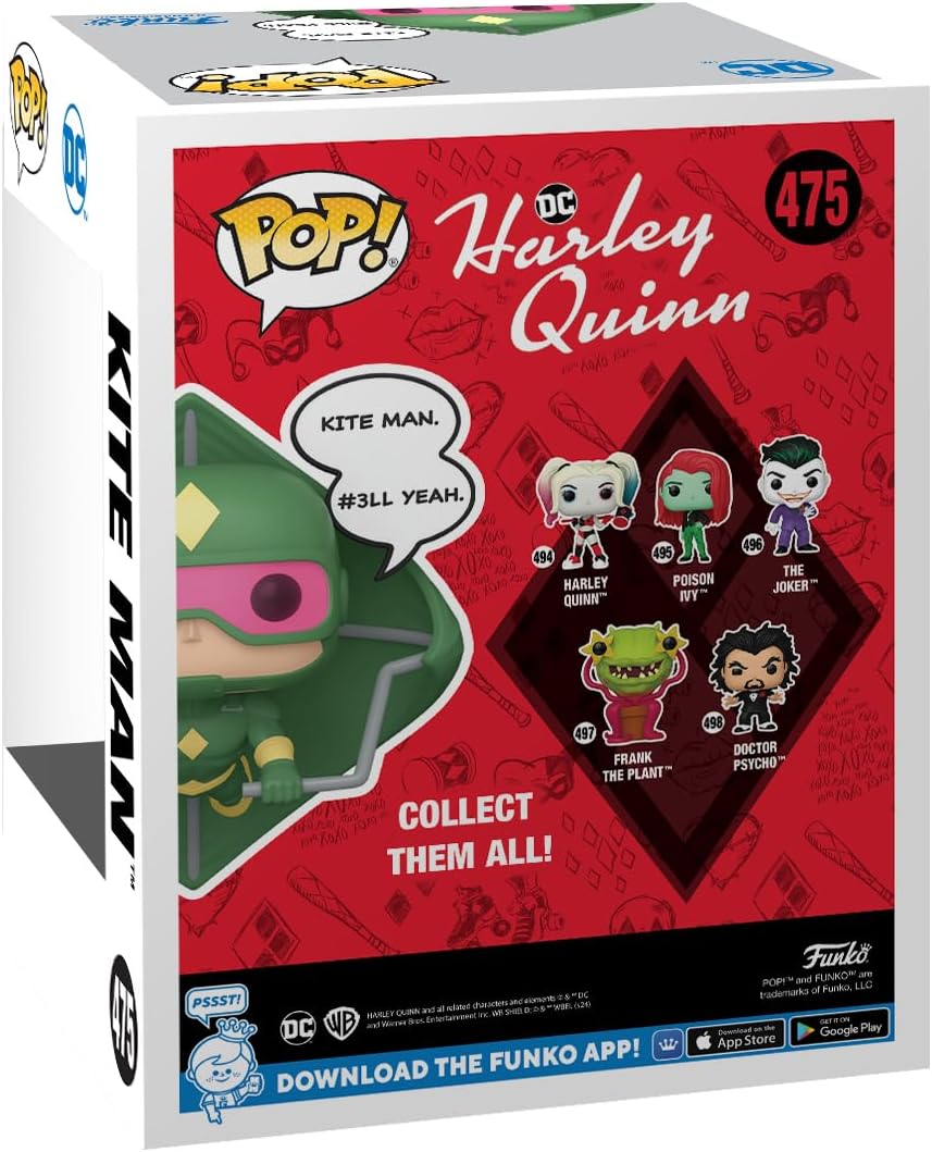 Funko Pop! Premium DC Heroes - Kite Man Vinyl Figure (San Diego 2024 Previews Exclusive)