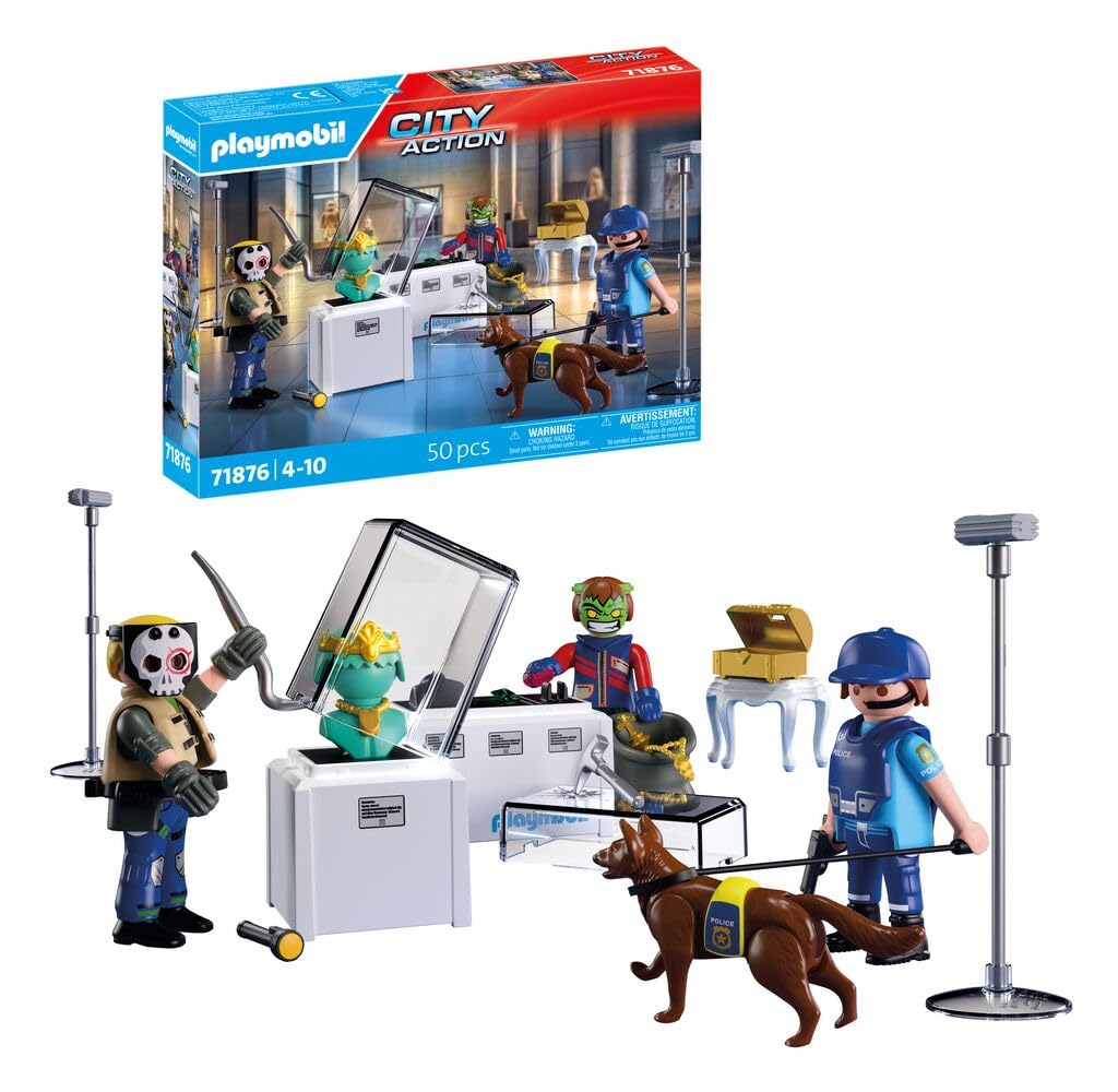 Playmobil Diamond Heist Action Figures - Ages 4+ 1