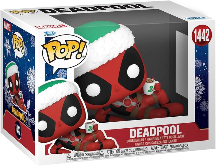 Funko Pop! Marvel Holiday - Deadpool Vinyl Figure (Model Number: 12345)