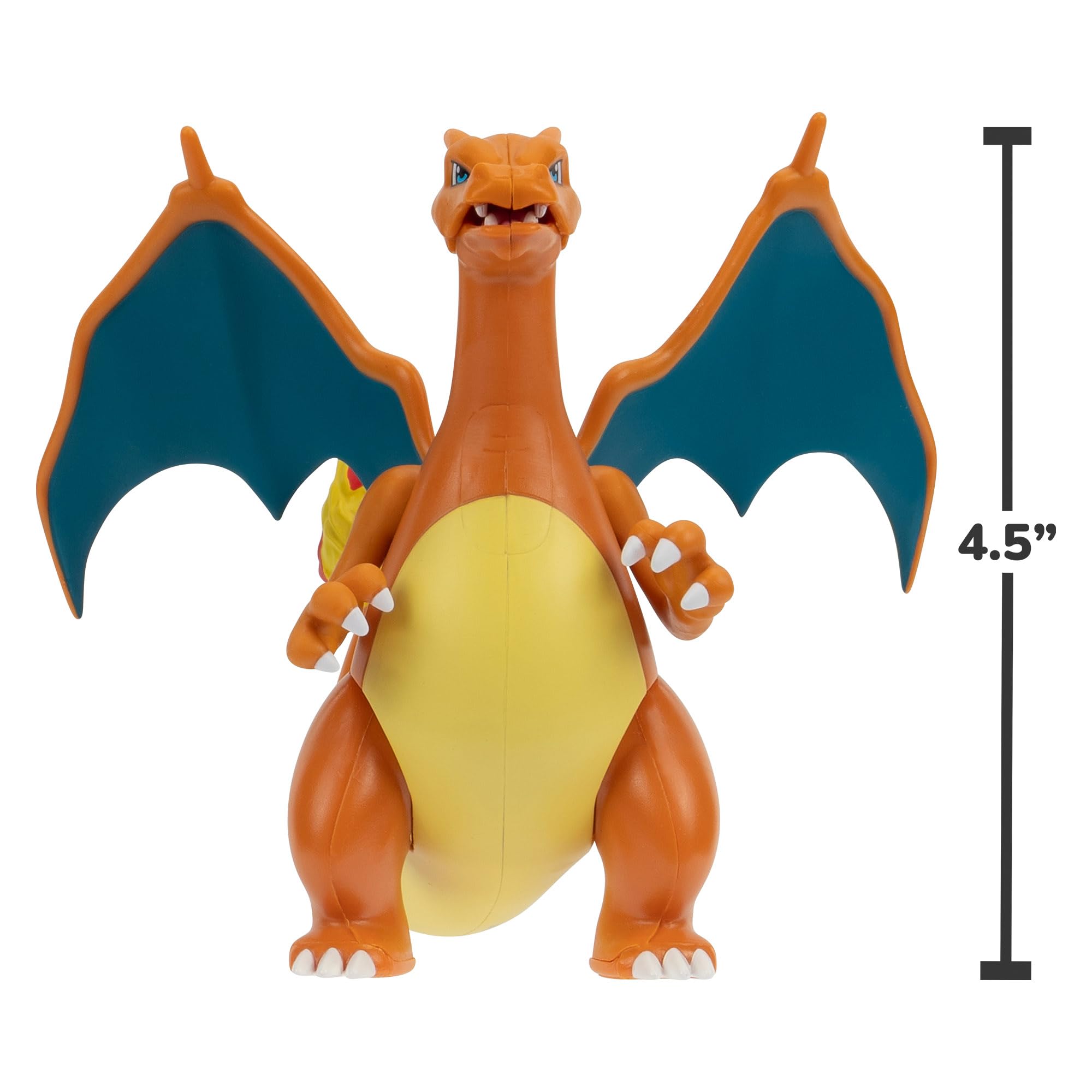Pokémon Charizard Action Figure - 4.5-Inch with Fire Missile Launch Feature 8