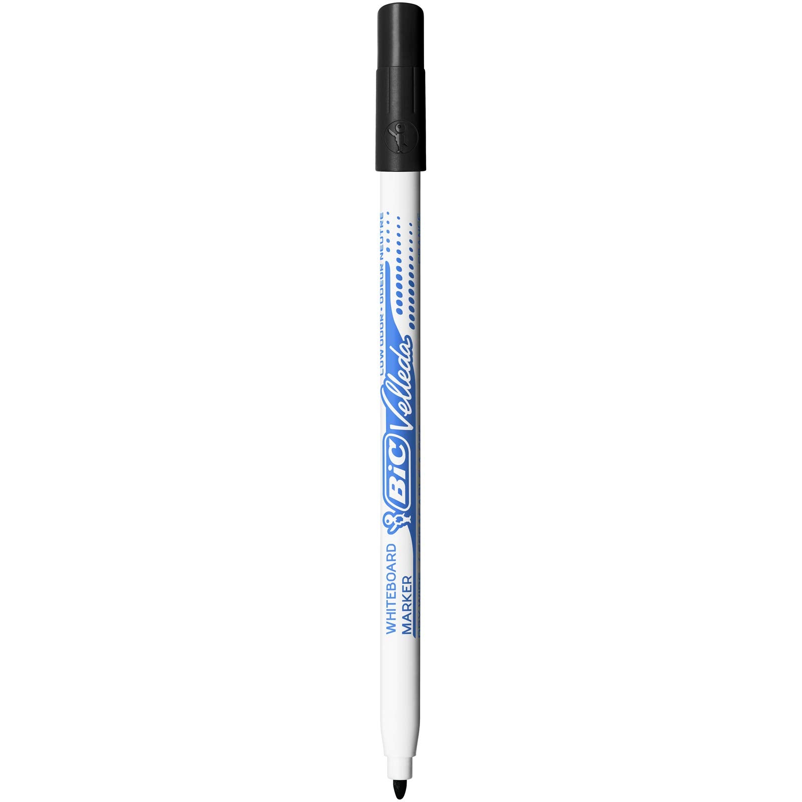 BIC Velleda 1721 Dry Erase Markers - Fine Bullet Tip, Odourless | Assorted Colours (4 Pack) 2