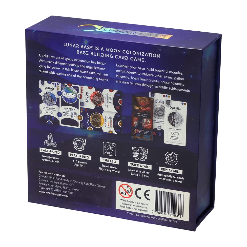 Plepic Games Lunar Base Card Game