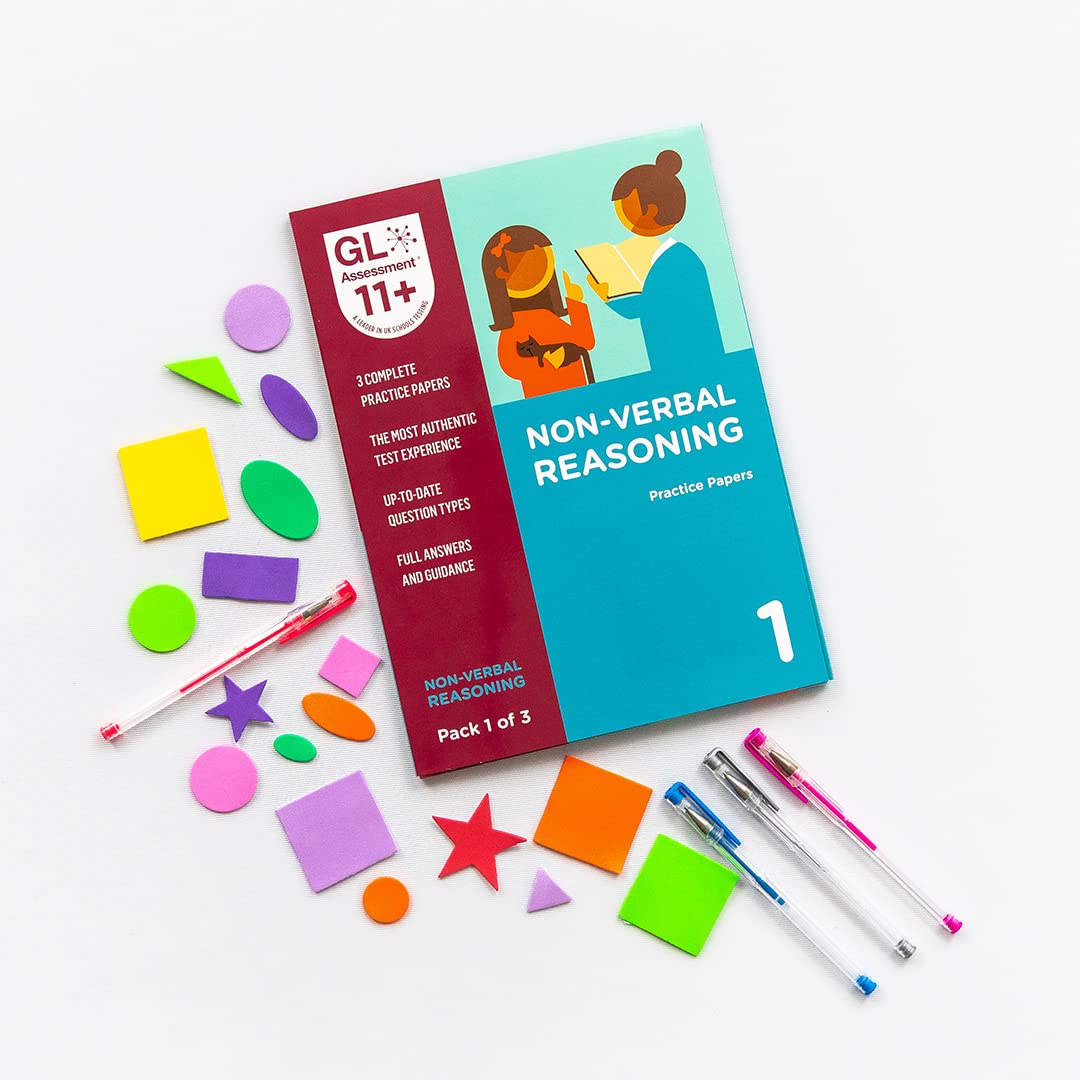 GL Assessment 11+ Practice Papers Non-Verbal Reasoning Pack 1 (Multiple Choice) - Paperback, English 3