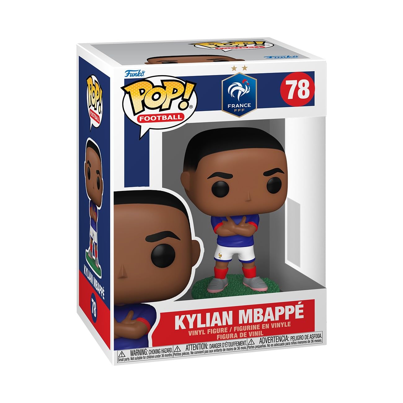 Funko POP! Football: Kylian Mbappé - France Collectable Vinyl Figure | 3.75 in 1