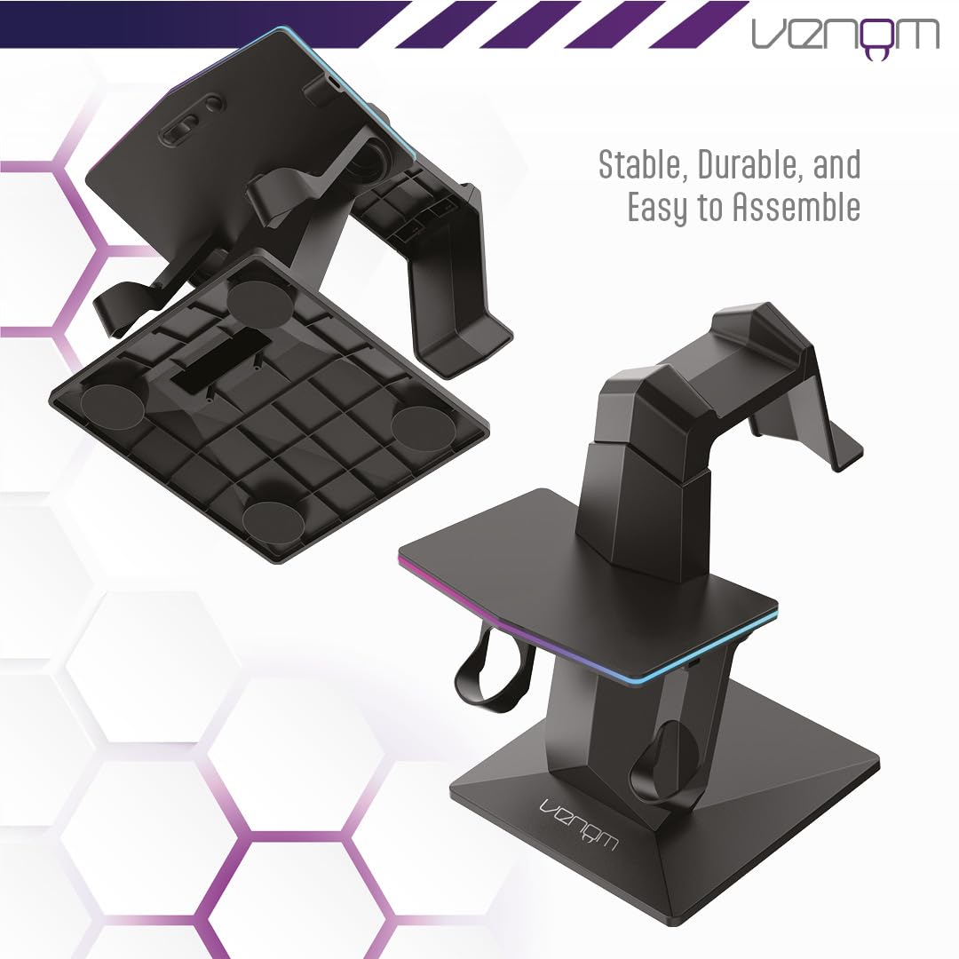 Venom RGB Charging Stand for Meta Quest 3S, Quest 3, Quest 2 & Quest Pro 6