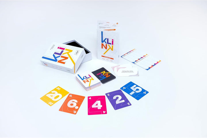 Rebel Klink Card Game - Push Your Luck Numbers Game for Parties