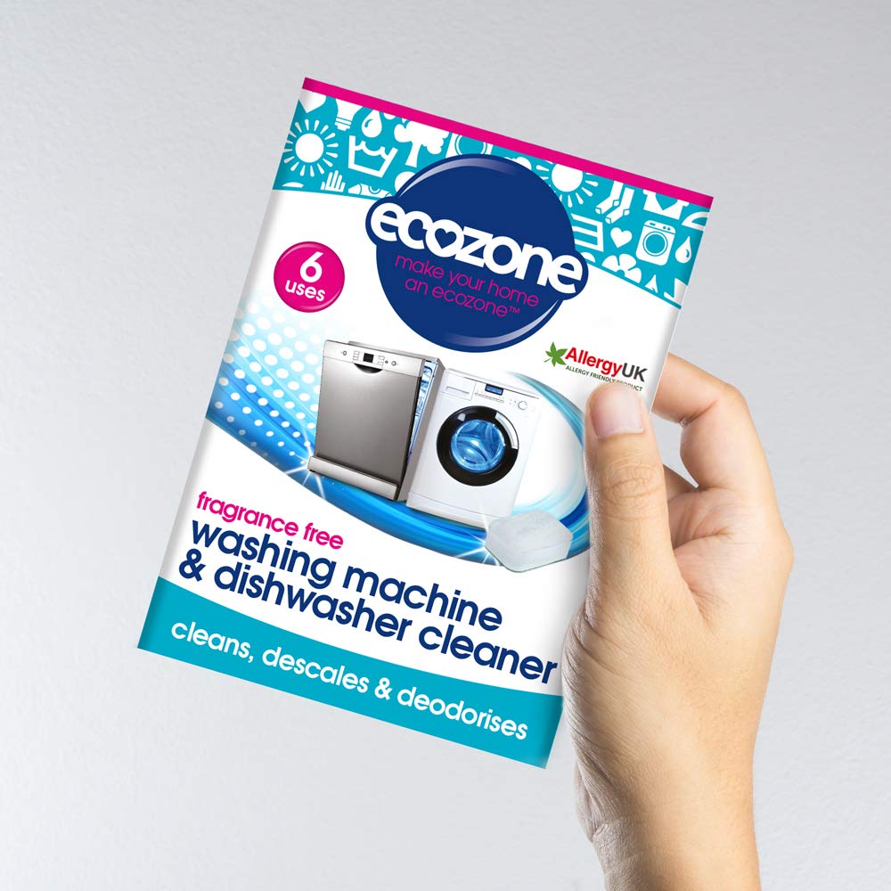 Ecozone Washing Machine & Dishwasher Cleaner Tablets - 2-in-1 Descaler Kit | Unscented 4