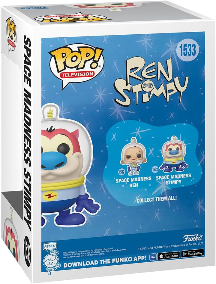 Funko Pop! TV Nick Rewind - Stimpy Vinyl Figure (Space Suit) (75745)