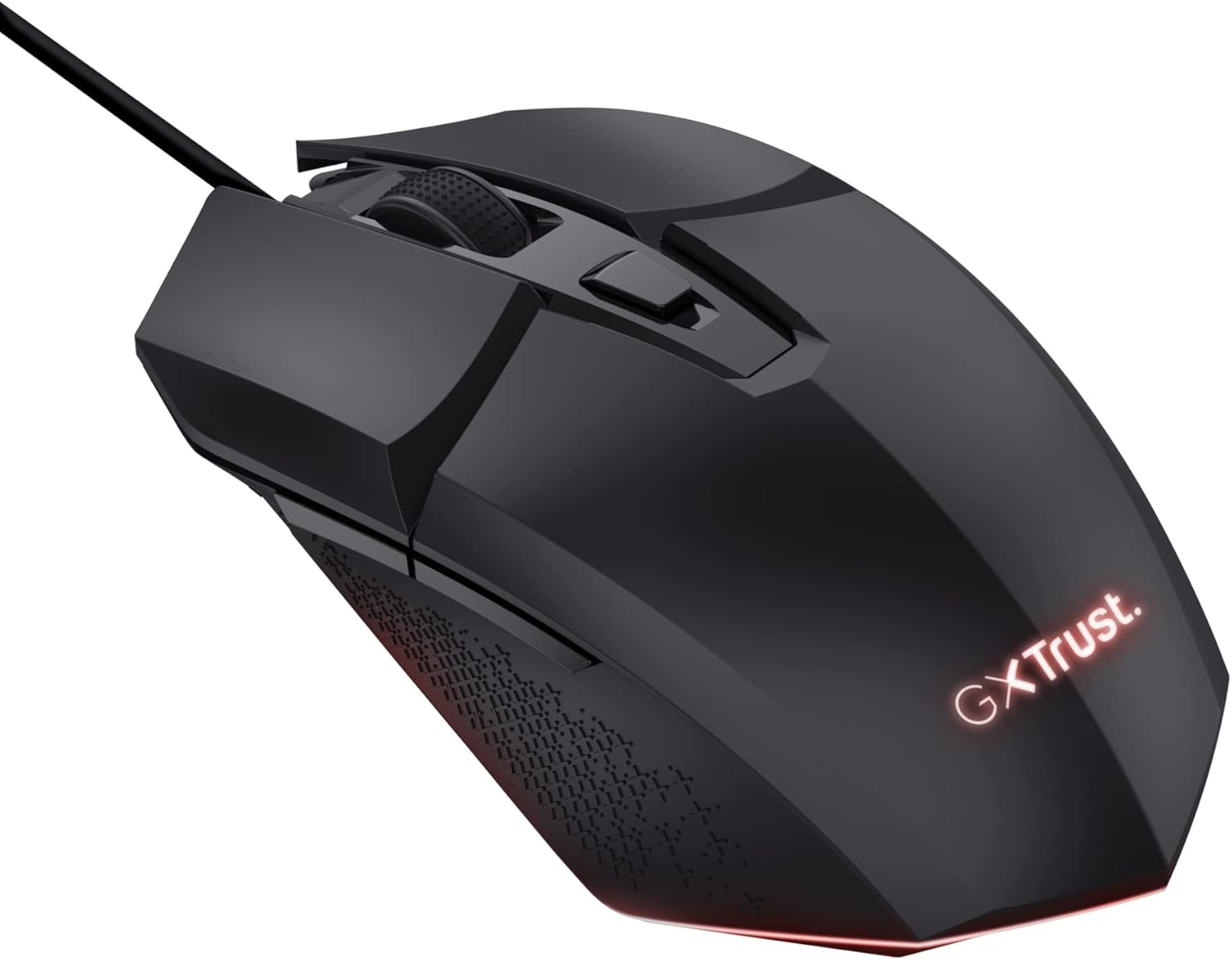Trust Gaming GXT 109 Felox Gaming Mouse – 6 Programmable Buttons, 200-6400 DPI, RGB Lighting, 1.5m Cable, Black 3