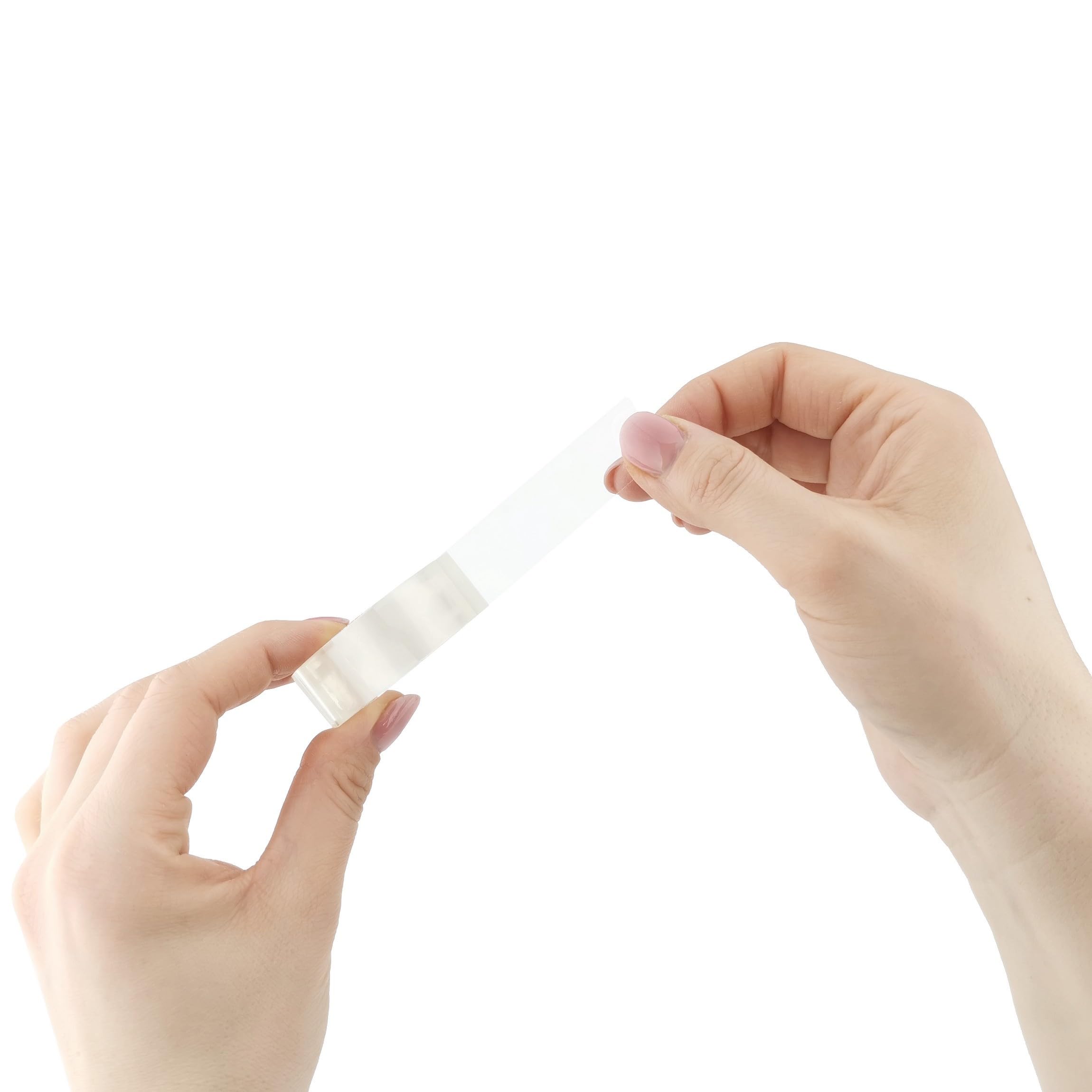 D.RECT Transparent Adhesive Tape - 8 Rolls Pack | 18mm x 30m | Strong & Clear | Office/Packaging 6