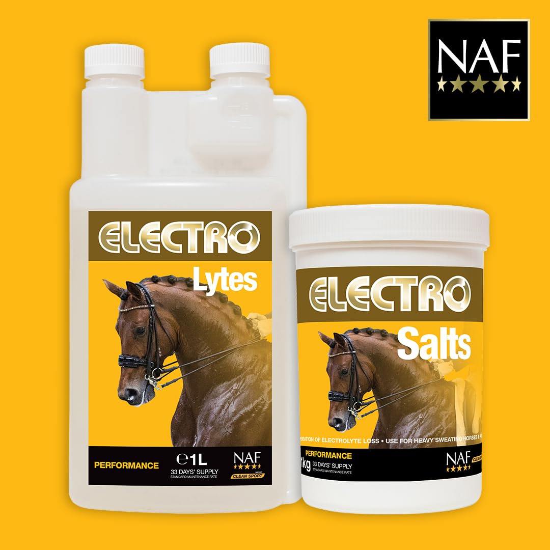 NAF Electro Salts 1kg - Replaces Electrolytes Lost During Exercise | Supports Rehydration & Recovery | For Performance & Working Horses 5