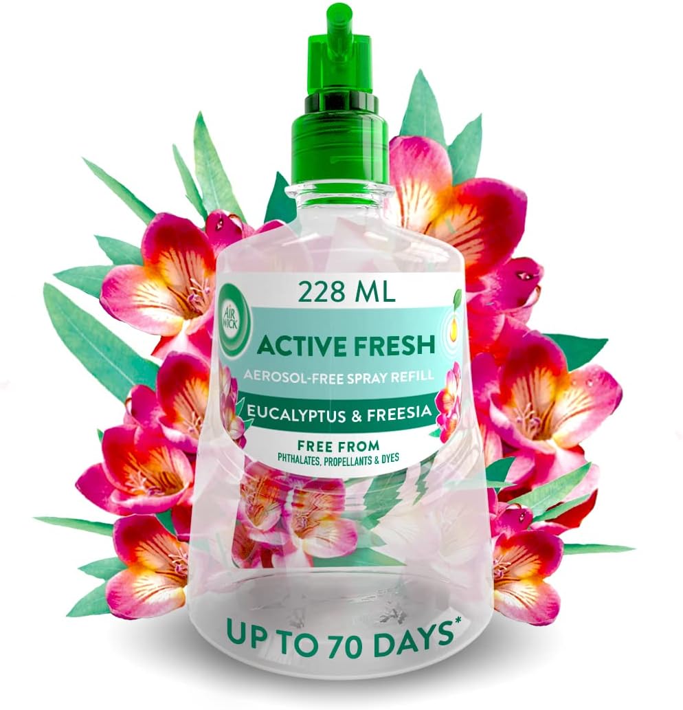 Air Wick - Eucalyptus & Freesia Aerosol-Free Automatic Air Freshener Spray Refill