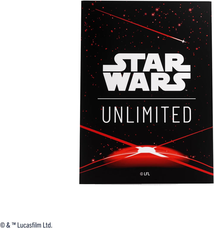 Gamegenic Star Wars Unlimited Double Sleeving Pack - Space Red Trading Card Accessories (GGS15036ML)