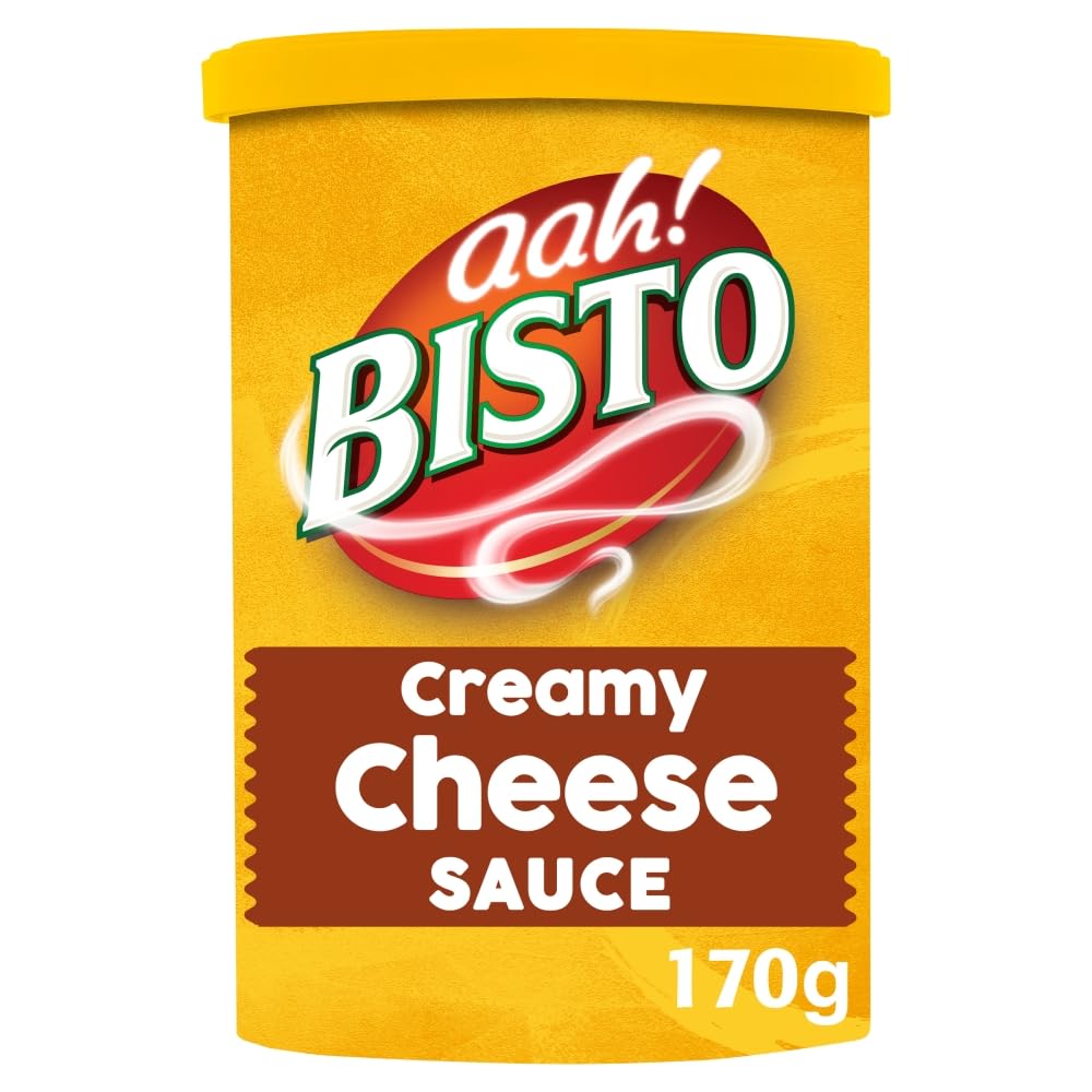 Bisto Thick, Creamy and Delicious Cheese Sauce Mix - 170g Drum