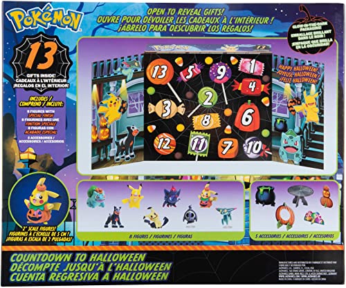 Pokemon Halloween Calendar Battle Figure - Multicolor (Pokemon Collection)