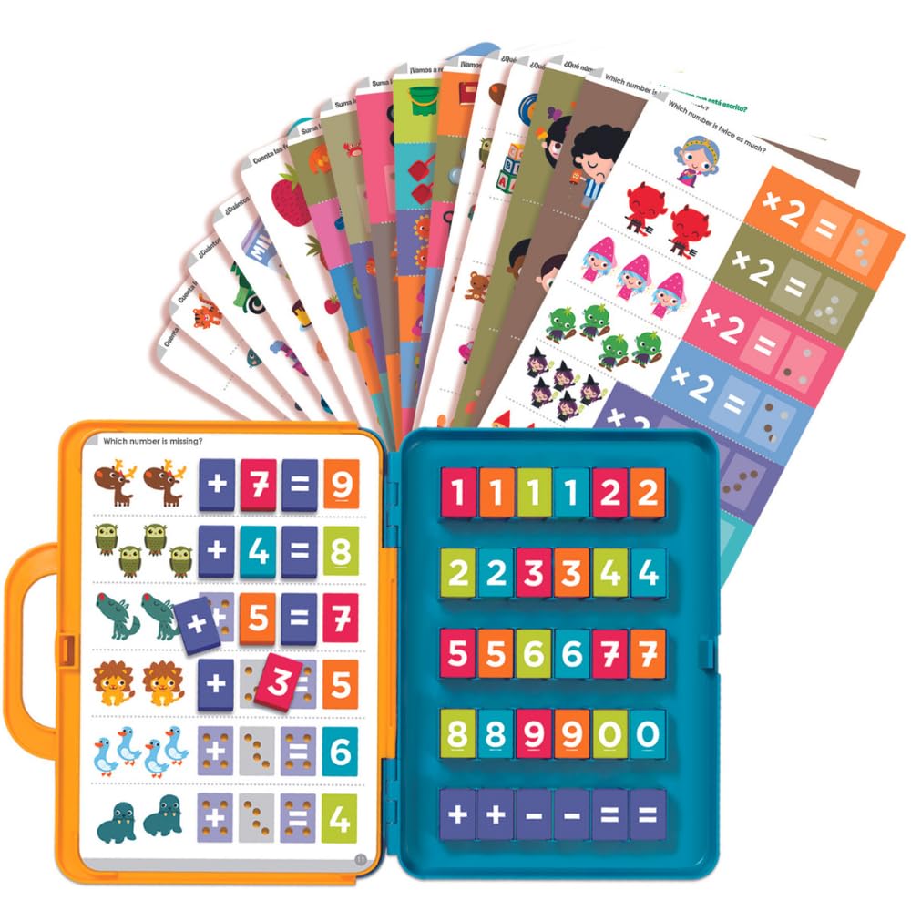 Jumbo I Learn Maths Game - Counting, Addition, Subtraction, Multiplication Aid | Ages 4+