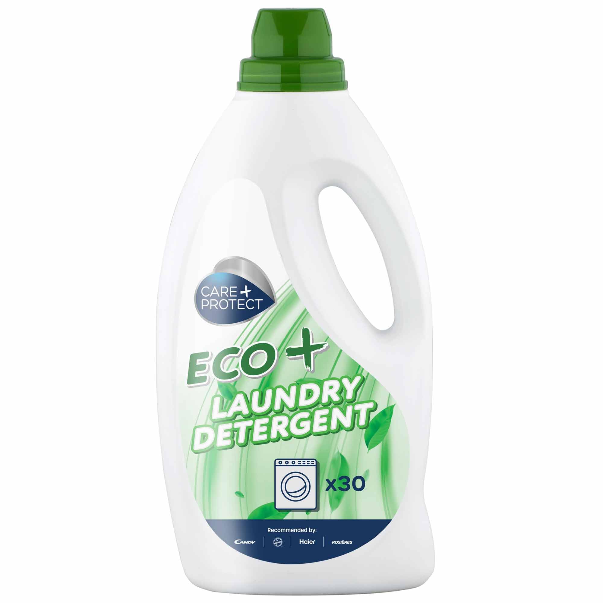 CARE + PROTECT ECO+ Liquid Laundry Detergent - 1.5L | Concentrated | Hypoallergenic | Aloe Vera Scent
