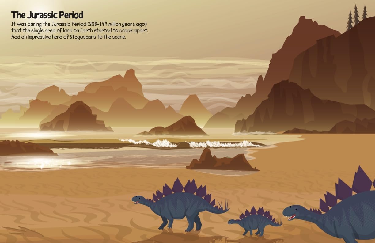 Two Windmills Limited 555 Sticker Fun Dinosaurs Activity Book - 56 Pages | Ages 5-7 | 95g 2