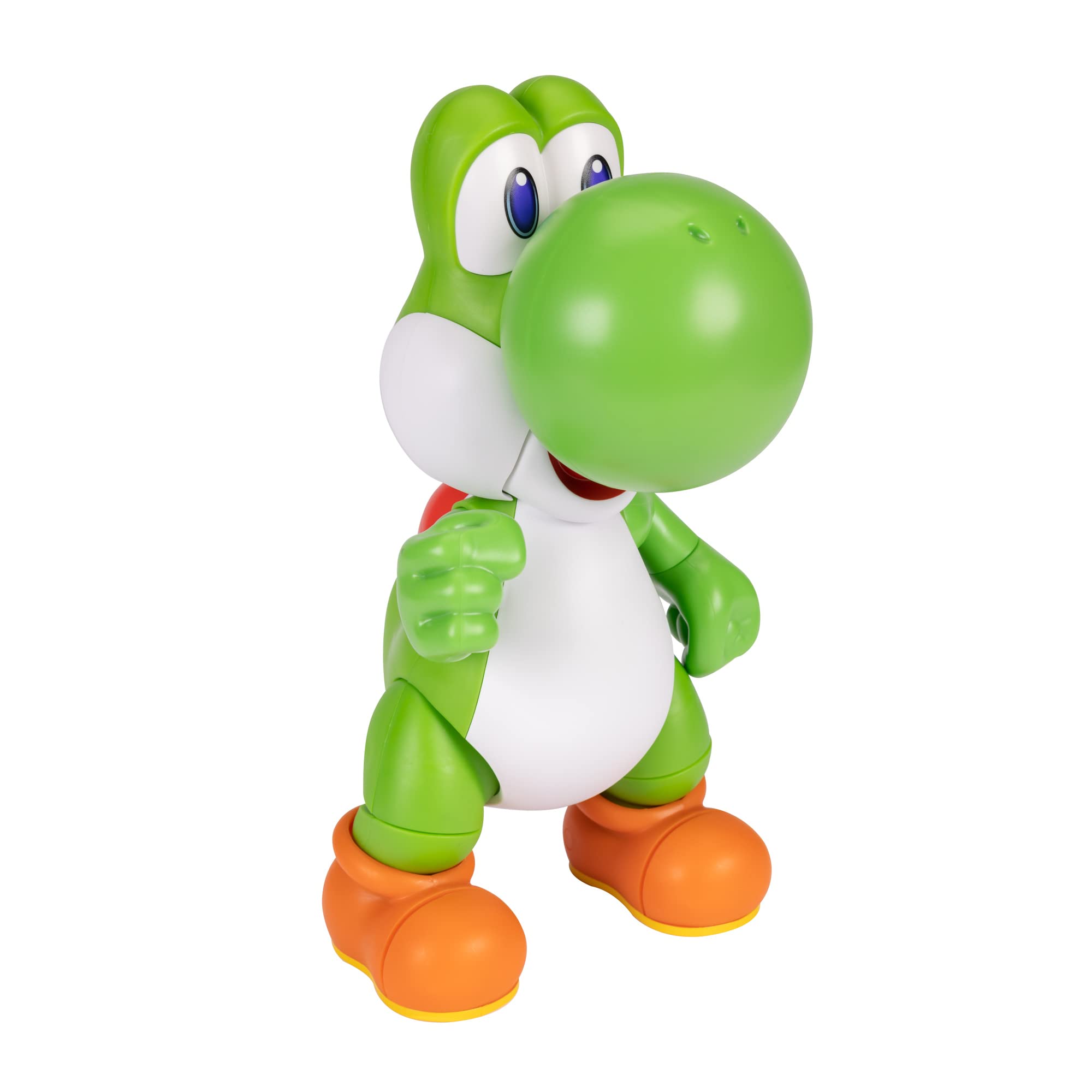 Super Mario Let's Go Yoshi Interactive Action Figure | 12" Tall | Ages 3+ 1