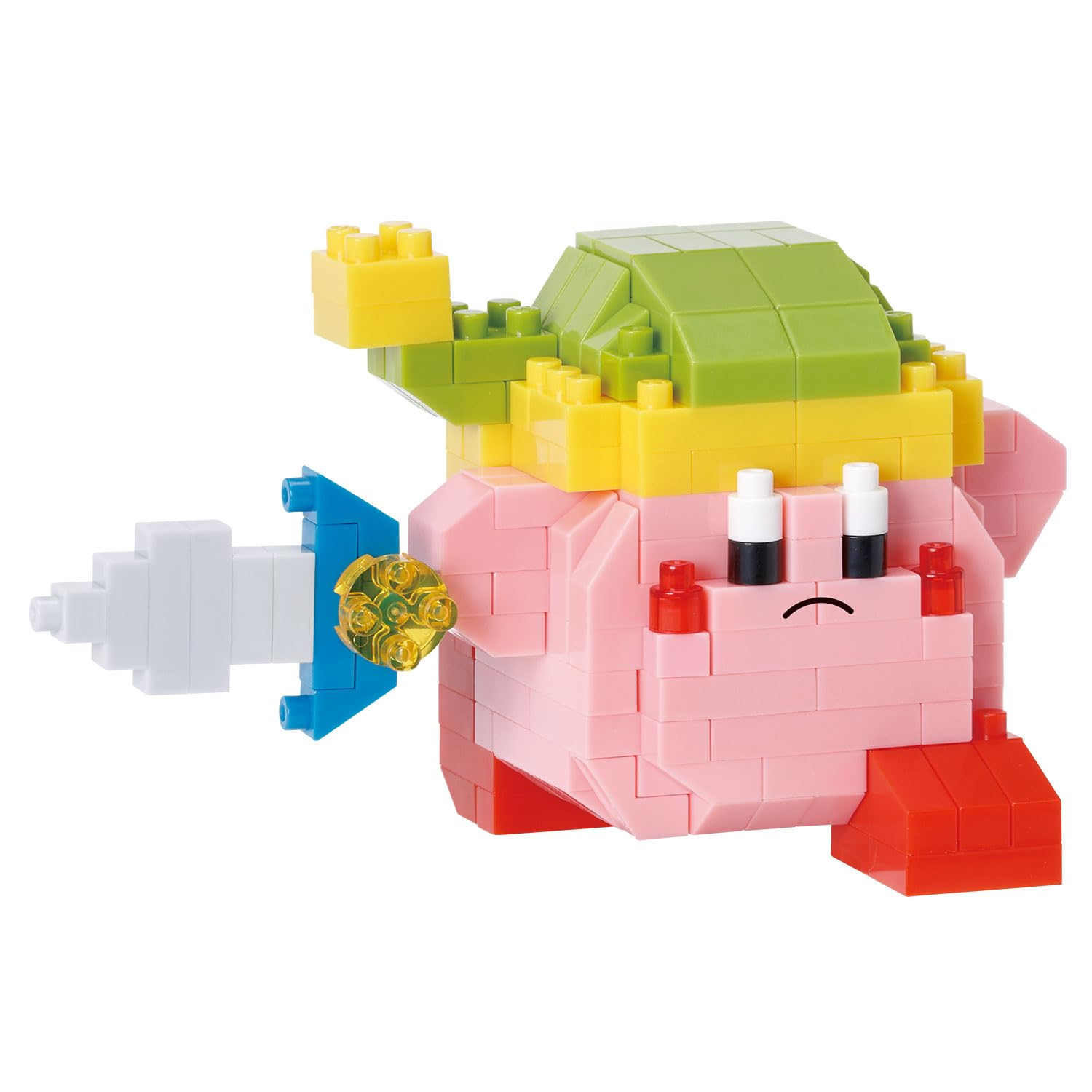 nanoblock Kirby - Kirby Sword Character Collection Series Building Kit | Approx. 210 Pieces | Age 12+ 4