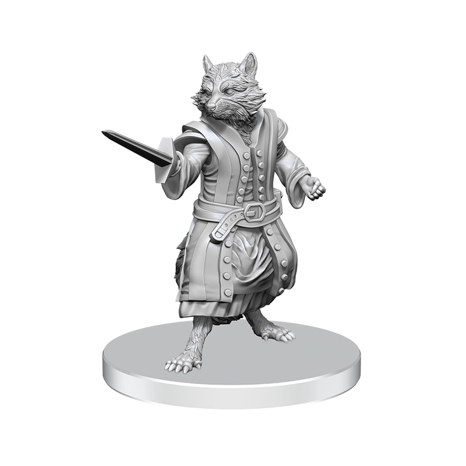 WizKids Pathfinder Battles Deep Cuts Miniatures - Procyal & Zoaem | Ready to Paint Plastic 1
