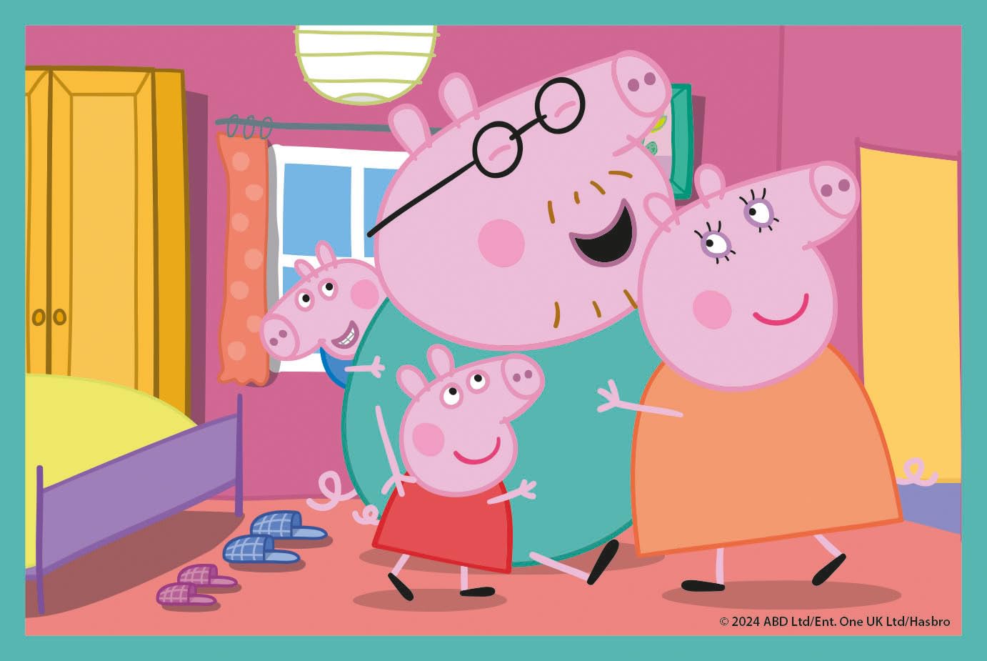 Clementoni Peppa Pig Supercolor Cube Puzzle - 6 Pieces | Ages 2+ | Recycled Material 8