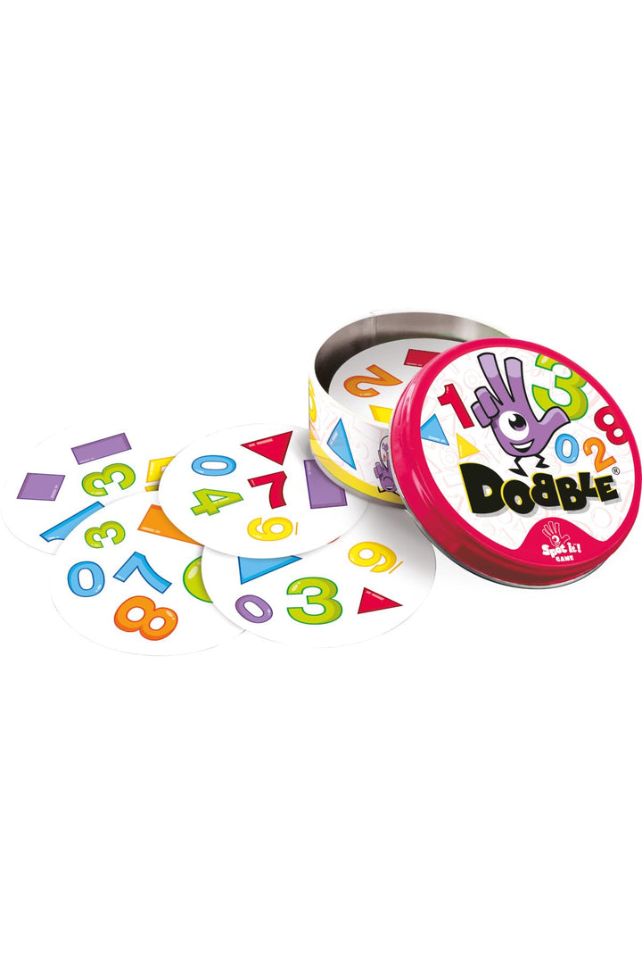 Asmodee Dobble Super Pack Kids 123 + Animals Family Card Game