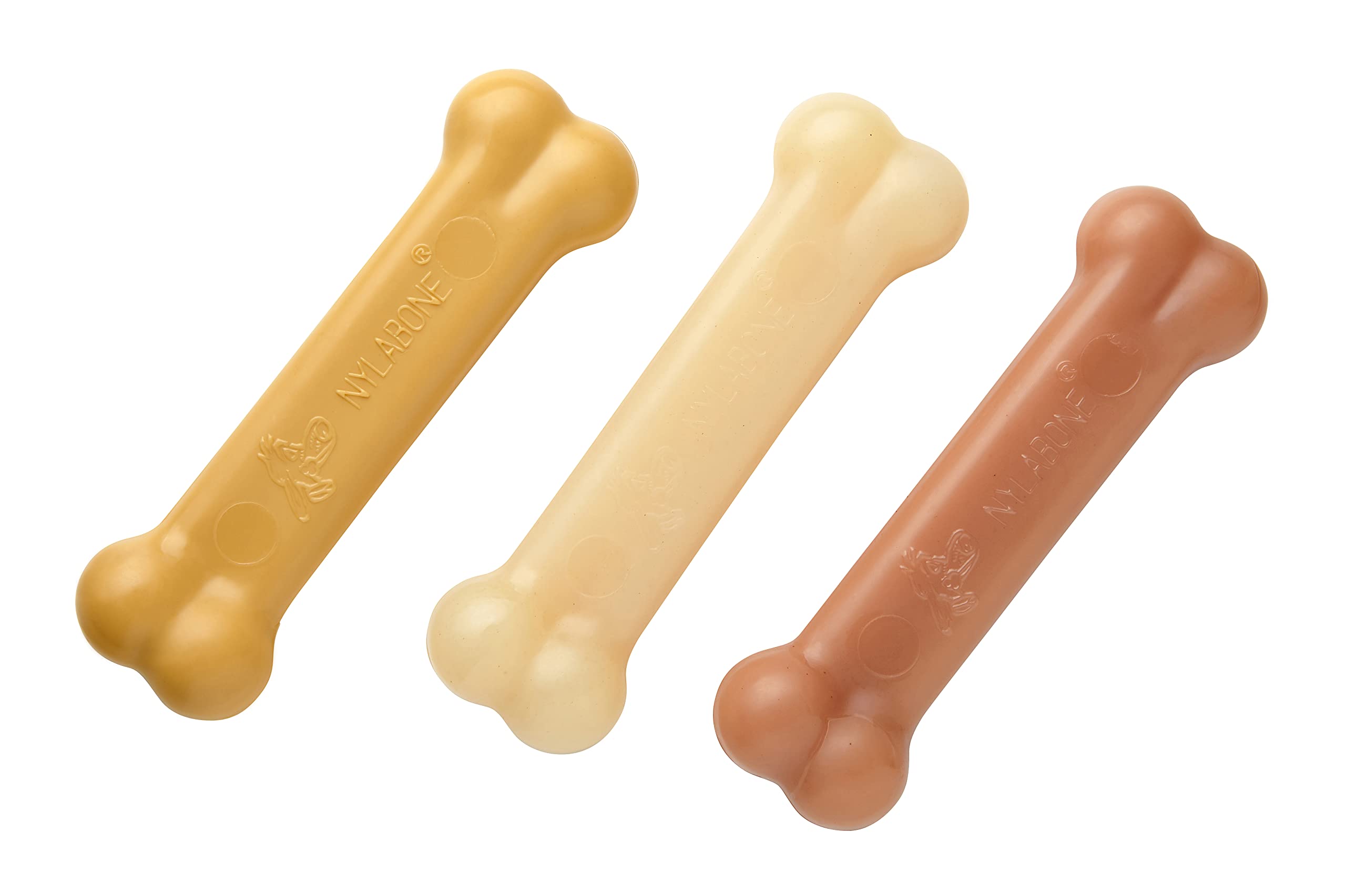 Nylabone Extreme Tough Dog Chew Toy - Durable Nylon, Small Dogs, Peanut Butter/Chicken/Bacon Flavor 3