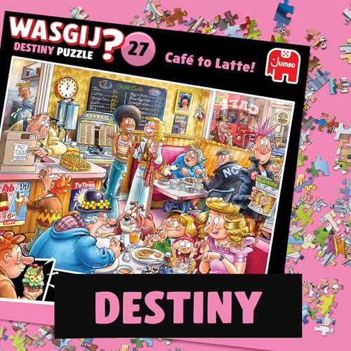 Wasgij Destiny 27: Café to Latte! 1000 Piece Jigsaw Puzzle for Adults 9