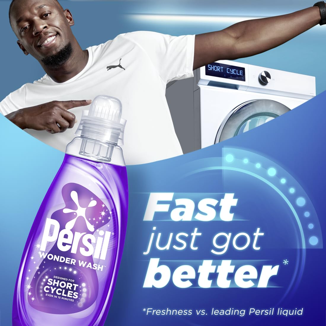 Persil Wonder Wash Dazzling White Liquid Detergent - Brightens Whites | 31 Washes (837 ml) 2