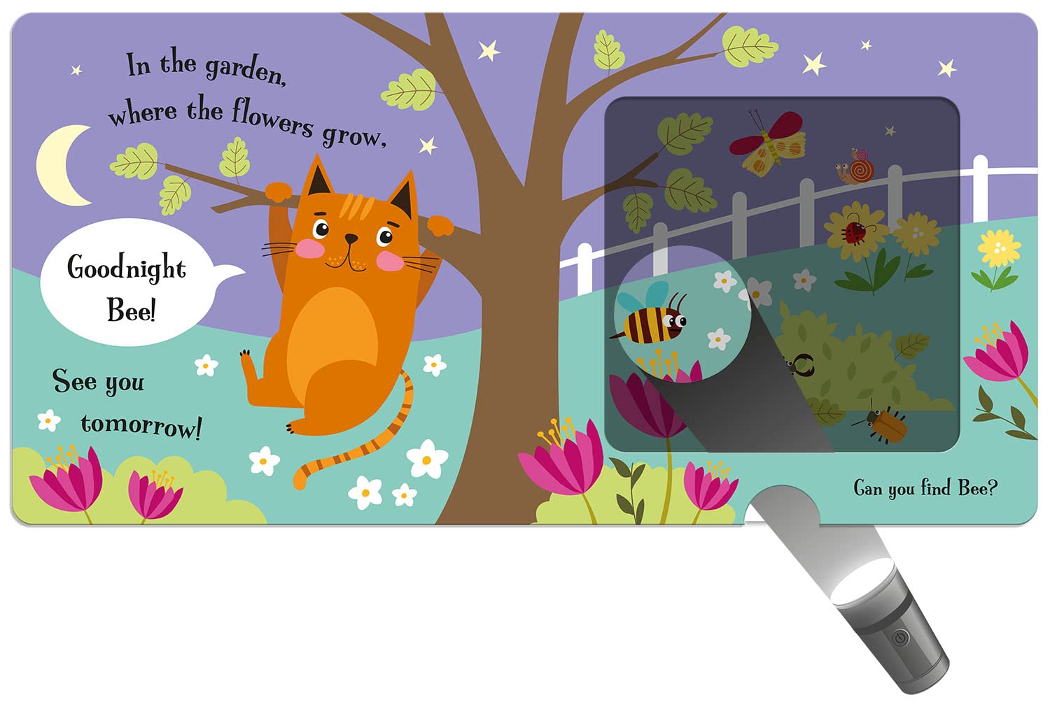 Goodnight Cat (Magic Torch Books) - Interactive Bedtime Story | Ages 3-5 | Hardcover 5