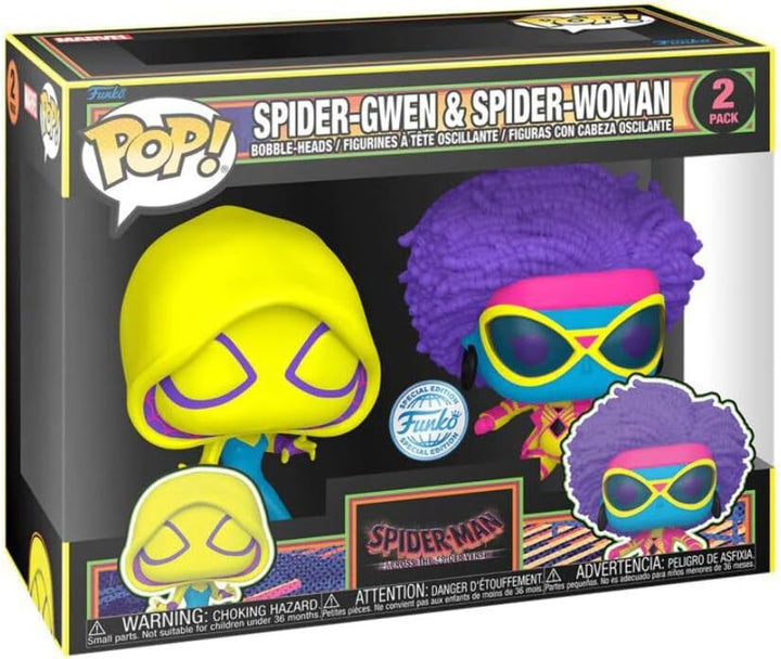 Funko Pop! Animation Spider-Man: Across The Spider-Verse - Spider-Gwen & Spider-Woman Vinyl Figure