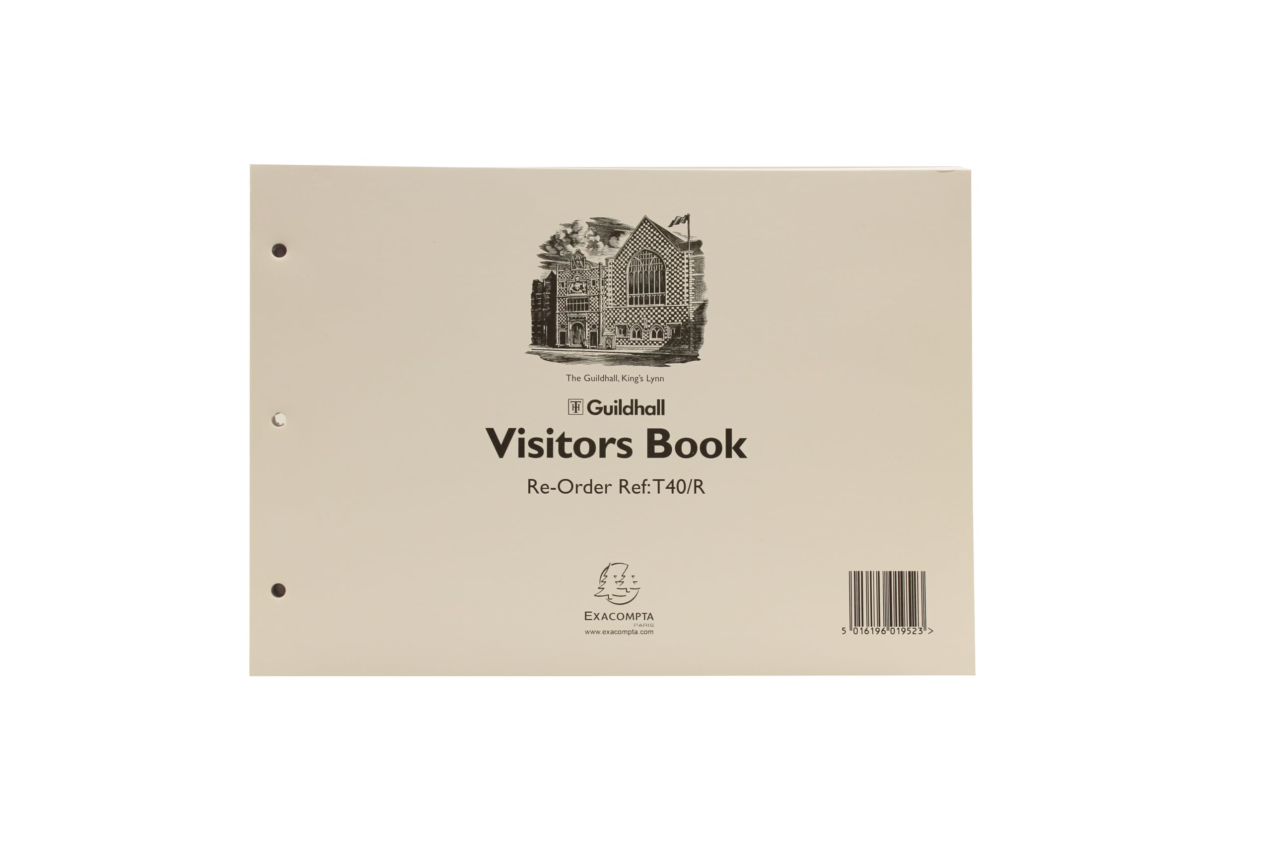 Guildhall Loose-Leaf Visitors Book Refill Sheets | A4 Size | 50 Sheets 1