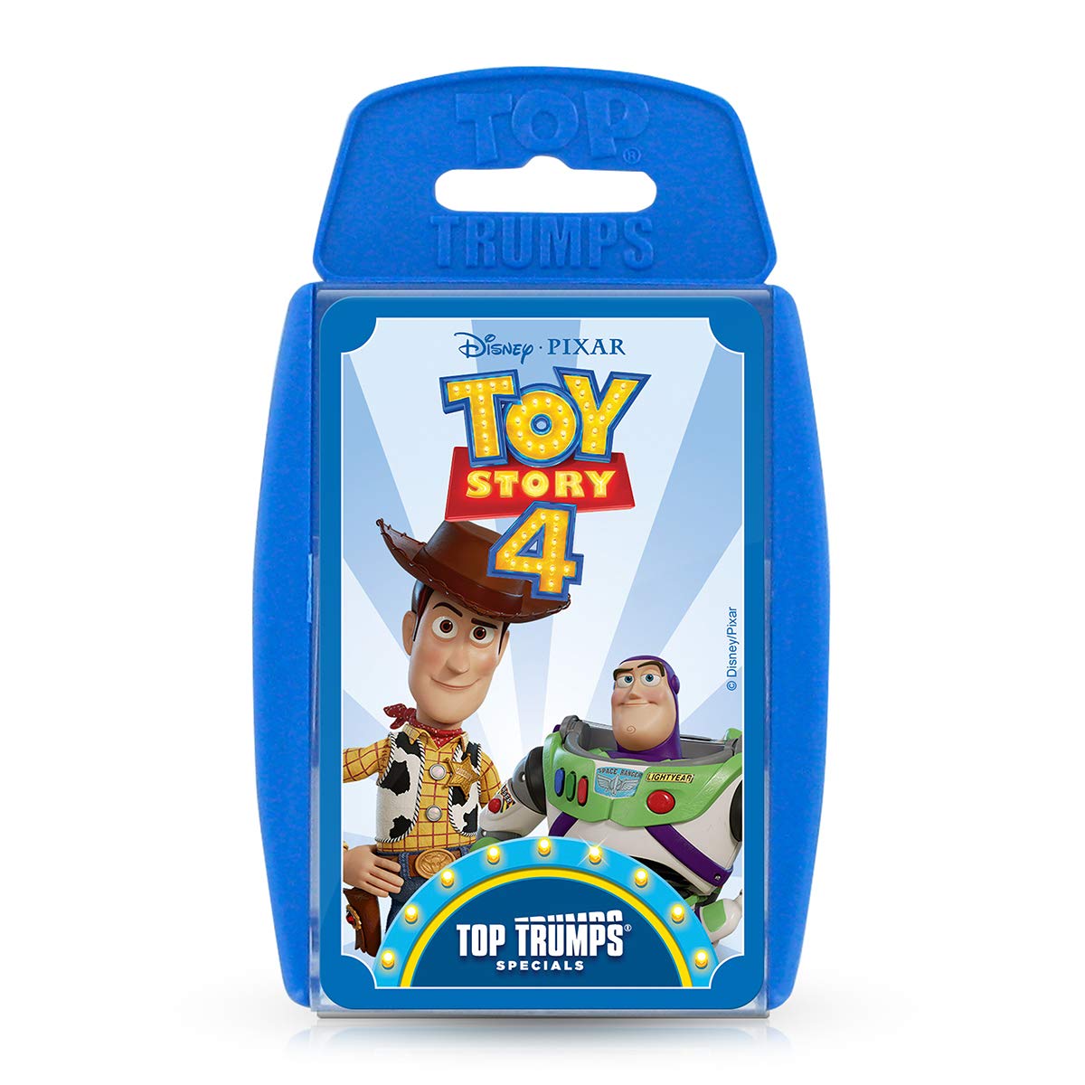 Top Trumps Disney Pixar Toy Story 4 Specials Card Game, play with Woody, Buzz, Forky, Mr Potato Head, Duke Caboom and Bo Peep, gifts and toys for boys and girls aged 6 plus 3