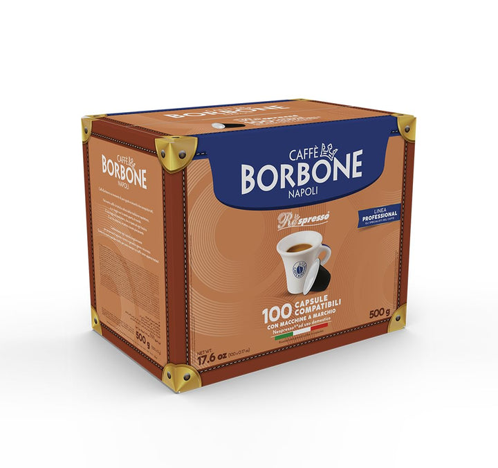 Caffè Borbone Respresso Black Coffee Blend - 100 Capsules for Nespresso Machines