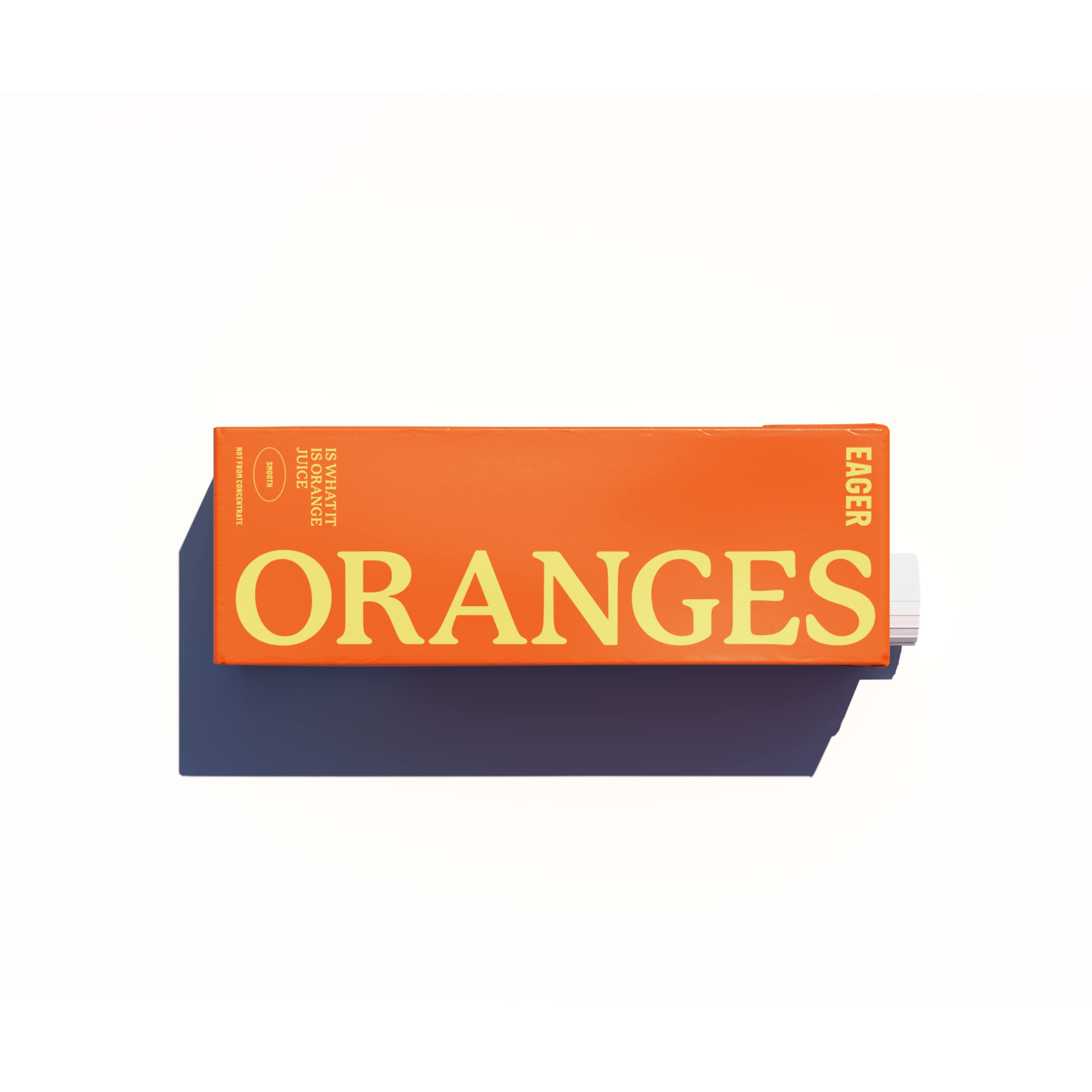 Eager Smooth Orange Juice - 100% Squeezed NFC | 1 Litre