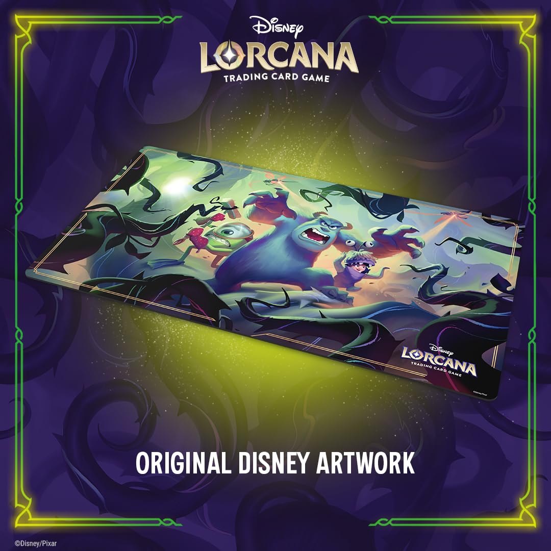 Ravensburger Disney Lorcana TCG Playmat - Monsters Inc | Non-Slip Rubber Base | 61 x 34.3 cm 3