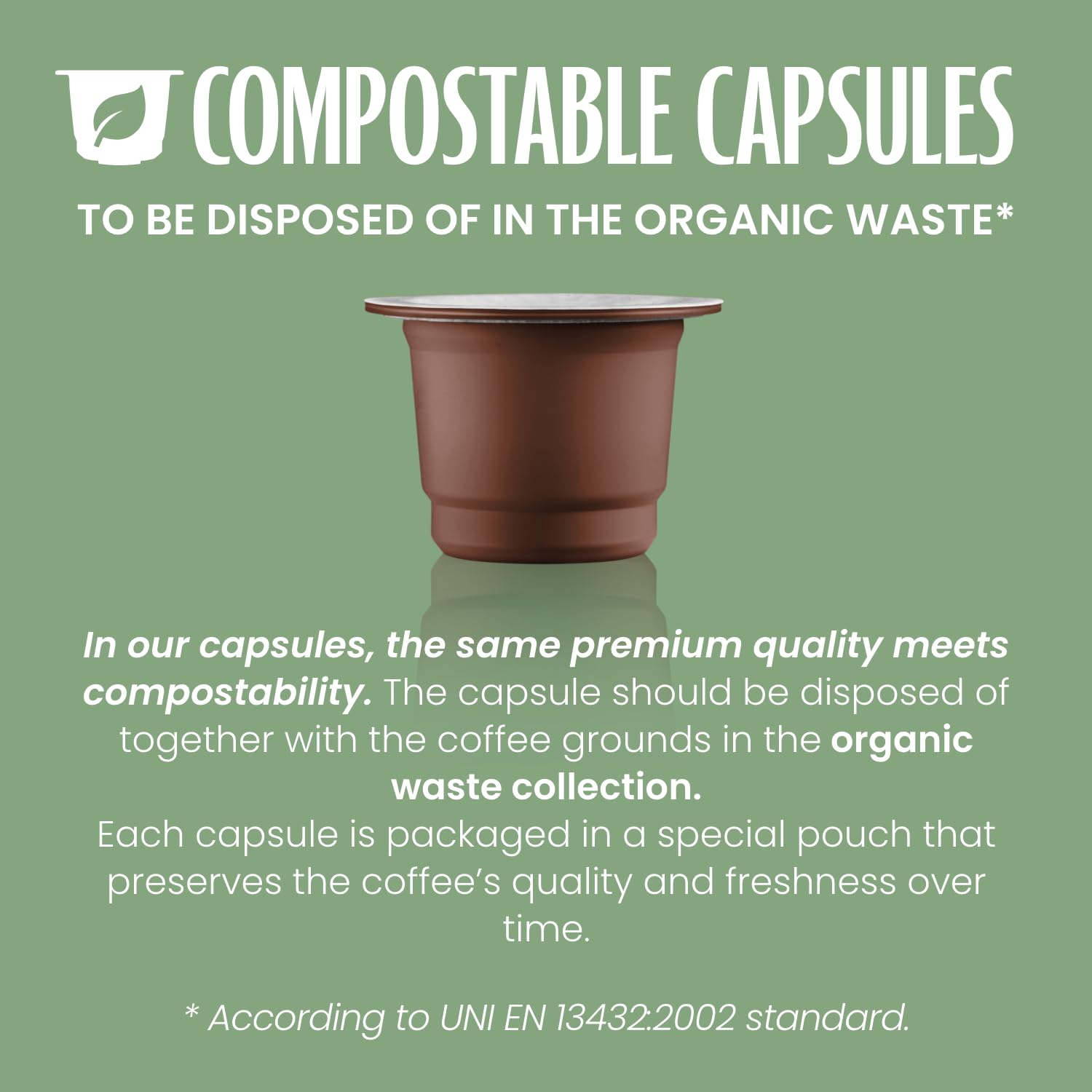 Caffè Vergnano 1882 Èspresso - Compostable Coffee Capsules for Nespresso® and Èspresso1882 TRÈ Machines (50 Capsules) 11