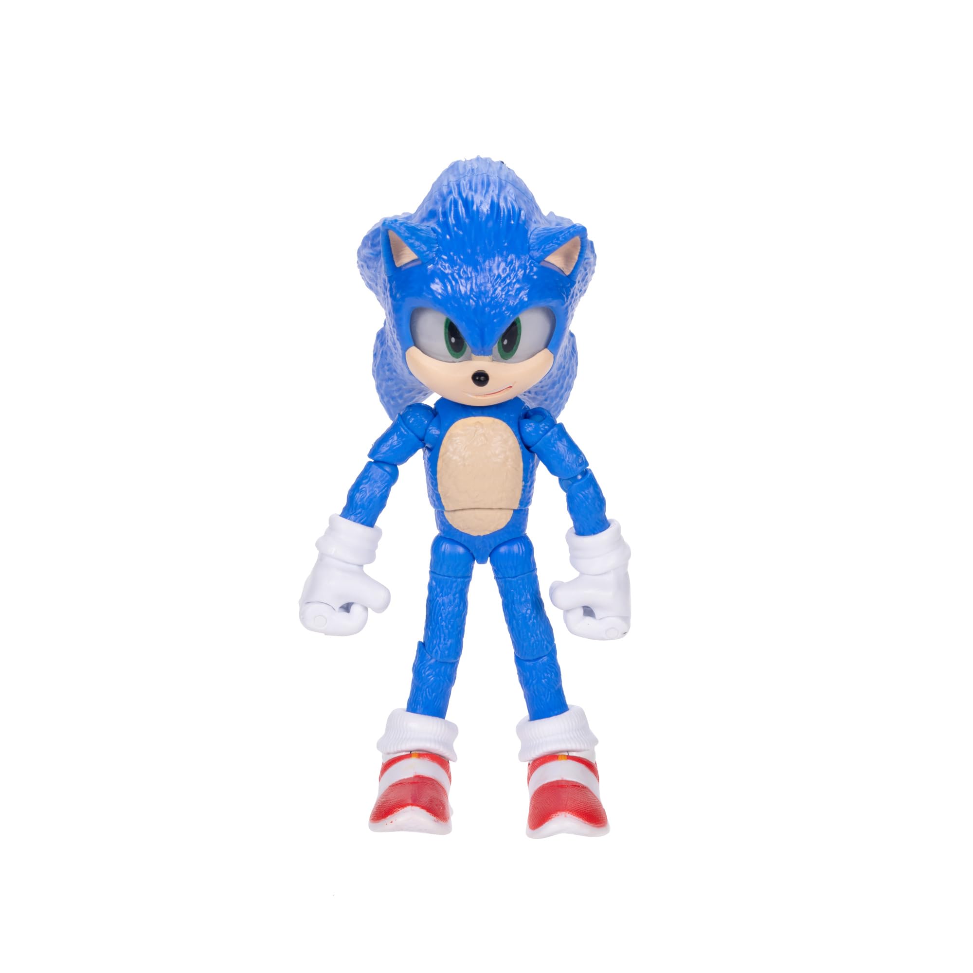 Sonic The Hedgehog Sonic 3 Movie Sonic with Emerald Accessory Action Figure | 13 cm | Jakks Pacific 5
