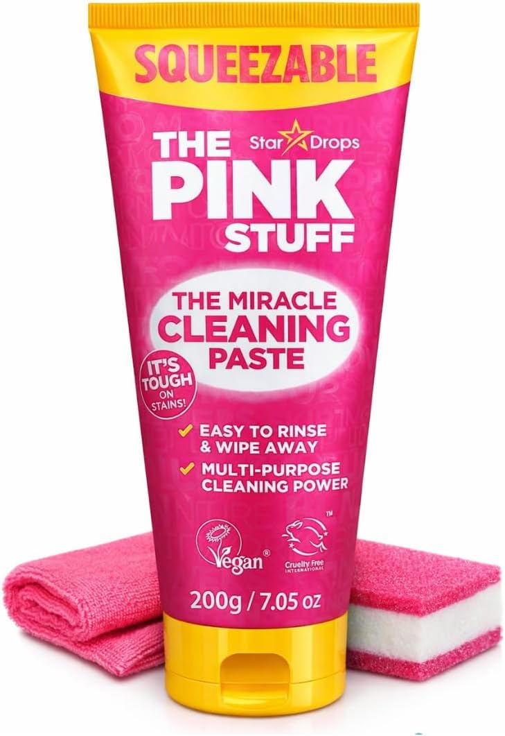 Stardrops The Pink Stuff Miracle Cleaning Paste - Powerful All-Purpose Cleaner | 200g Tube