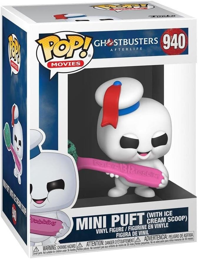 Funko Pop! Ghostbusters: Afterlife - Mini Puft with Scoop Vinyl Figure #940 Exclusive 3