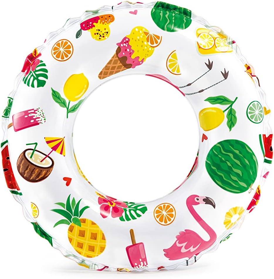 Intex - Swimming tube Lively print 51cm(Assorted Design) 3